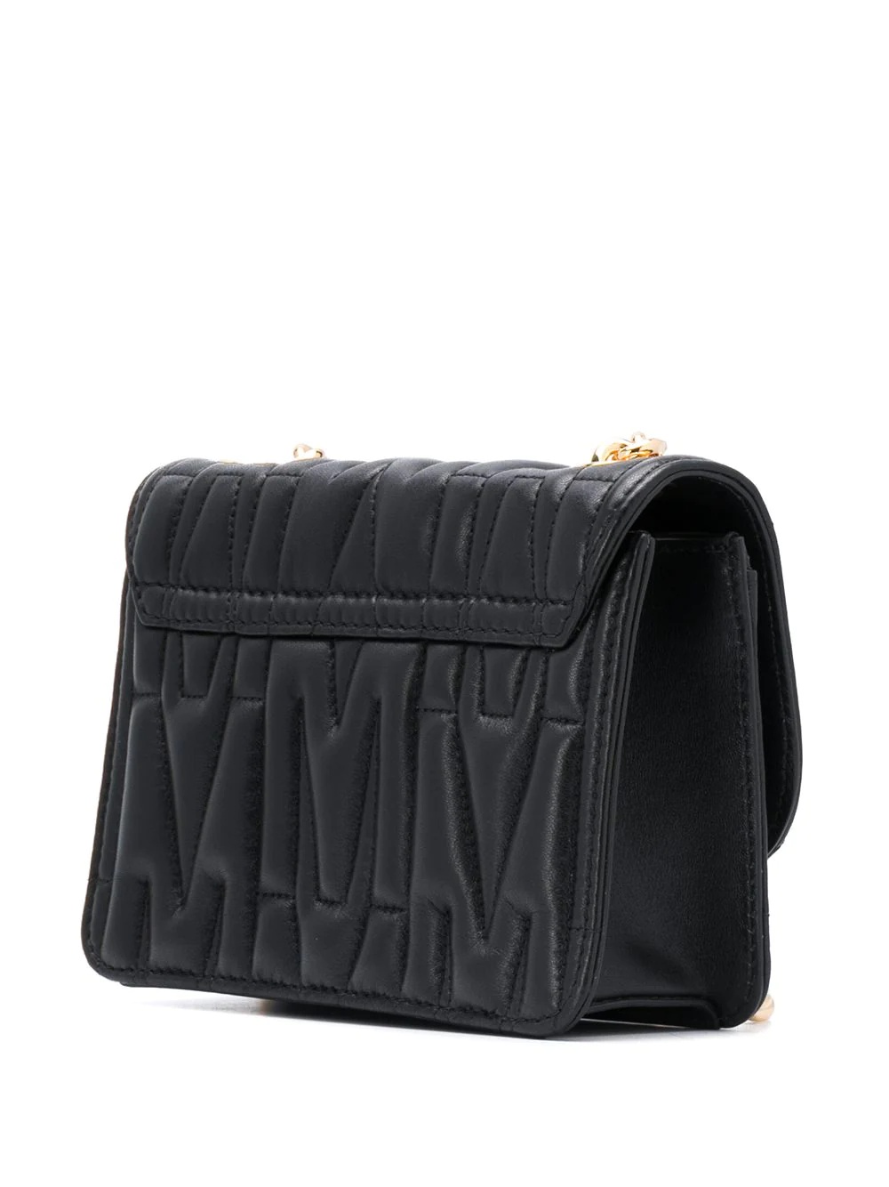 M-quilted shoulder bag - 3