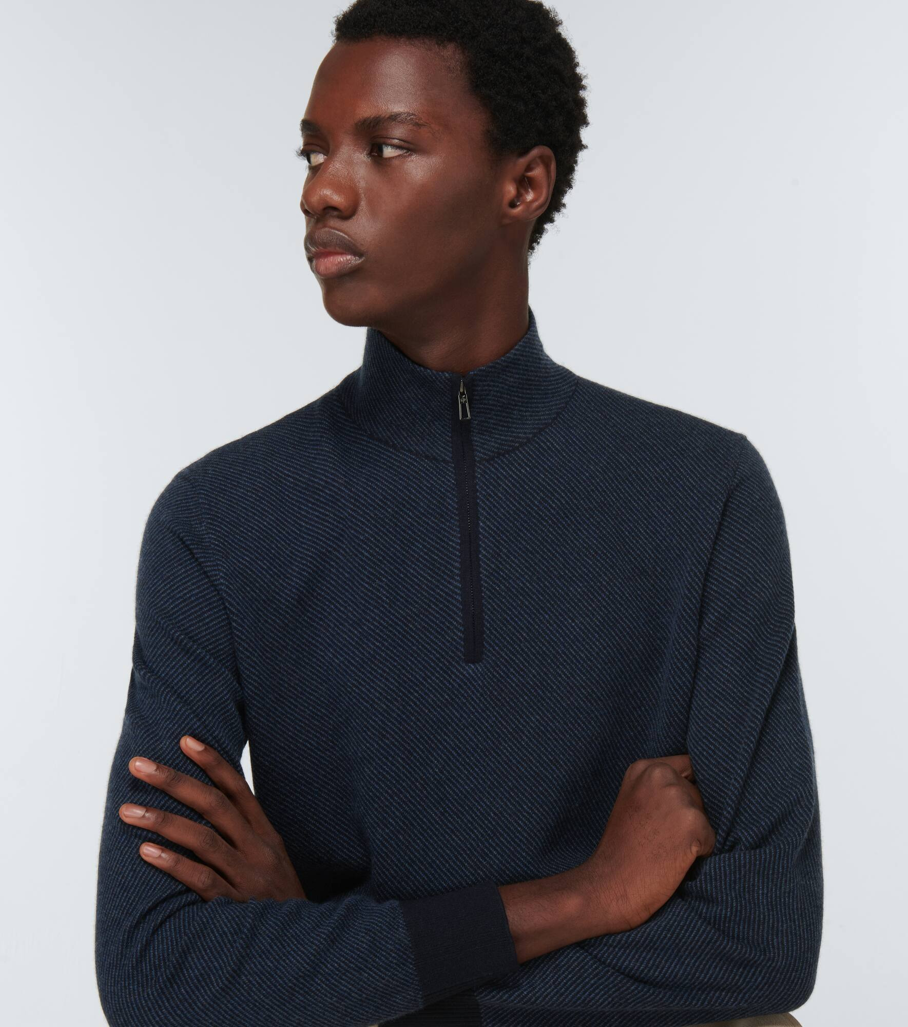 Mezzocollo Roadster cashmere sweater - 5