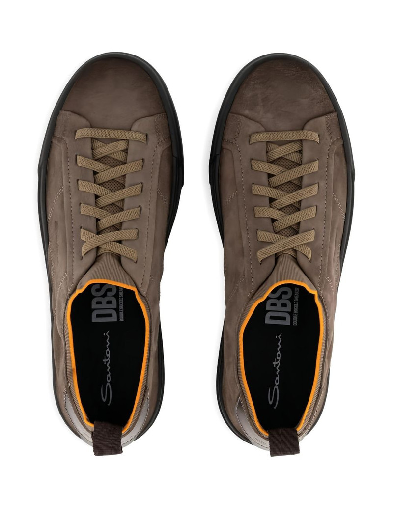 Santoni lace-up sneakers outlook