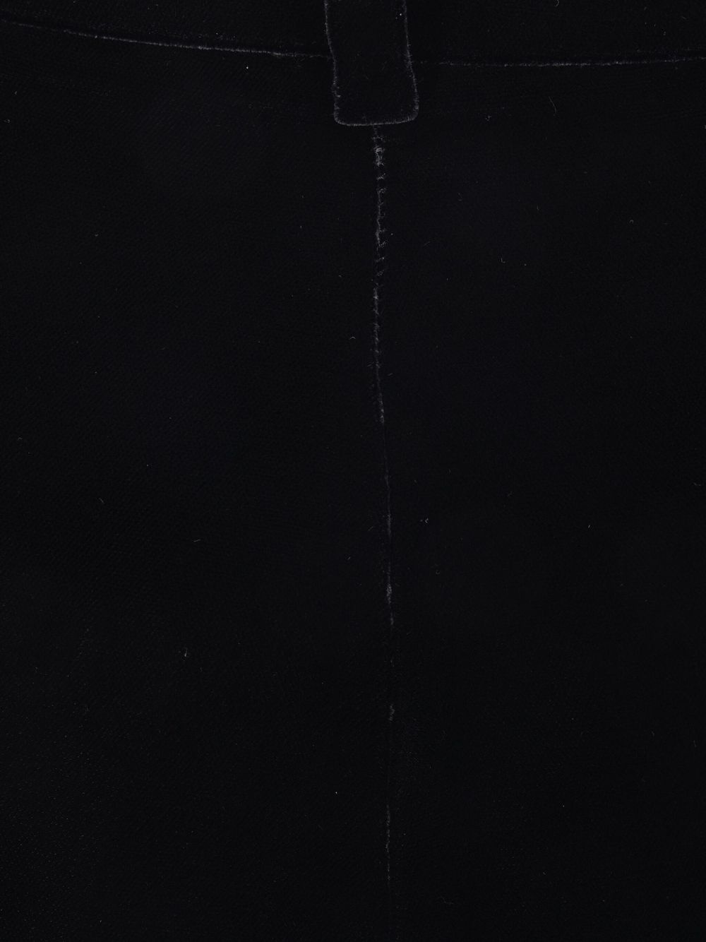 velvet straight trousers - 3