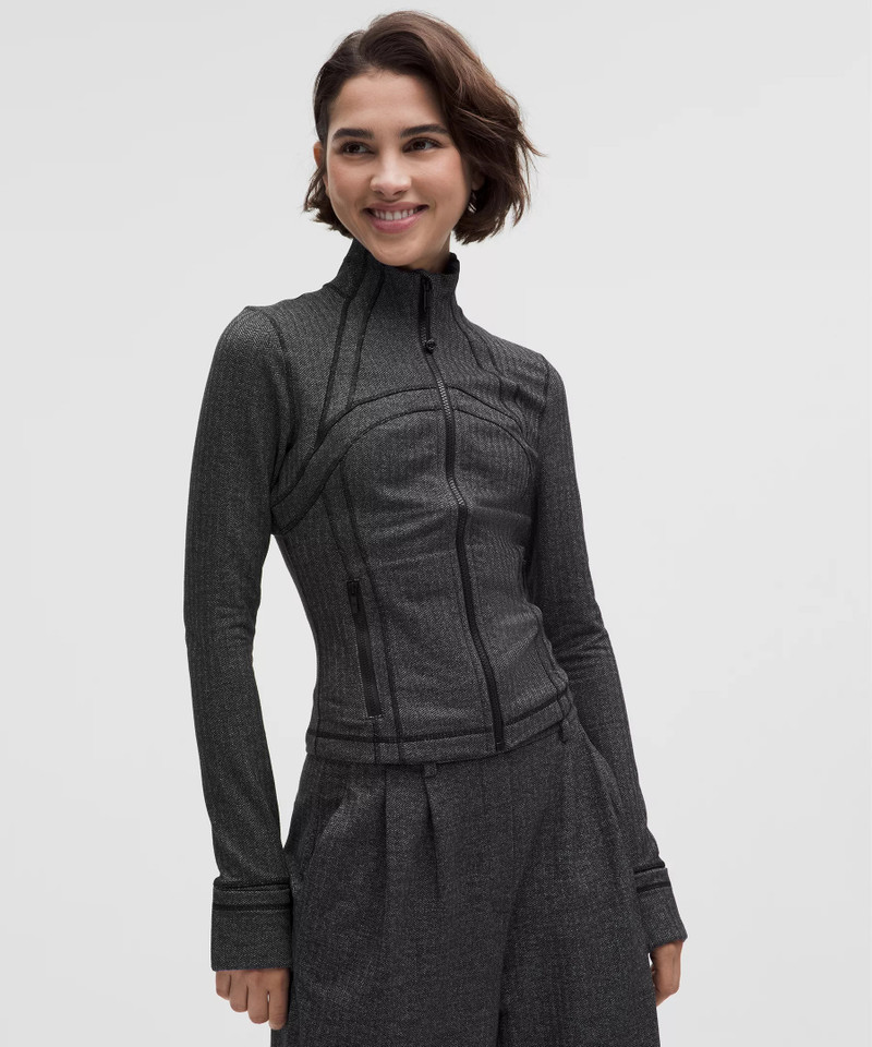 Define Cropped Jacket *Herringbone 1