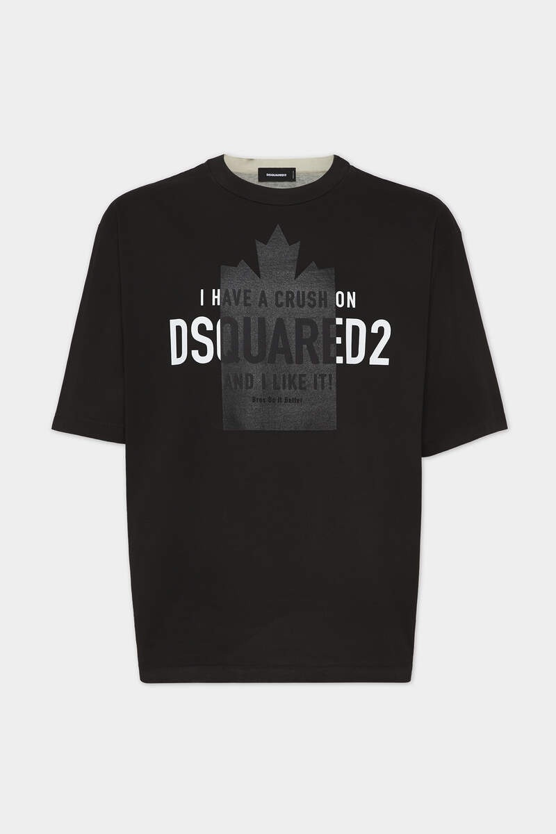 SPRAY DYED LOOSE FIT CRUSH T-SHIRT 1