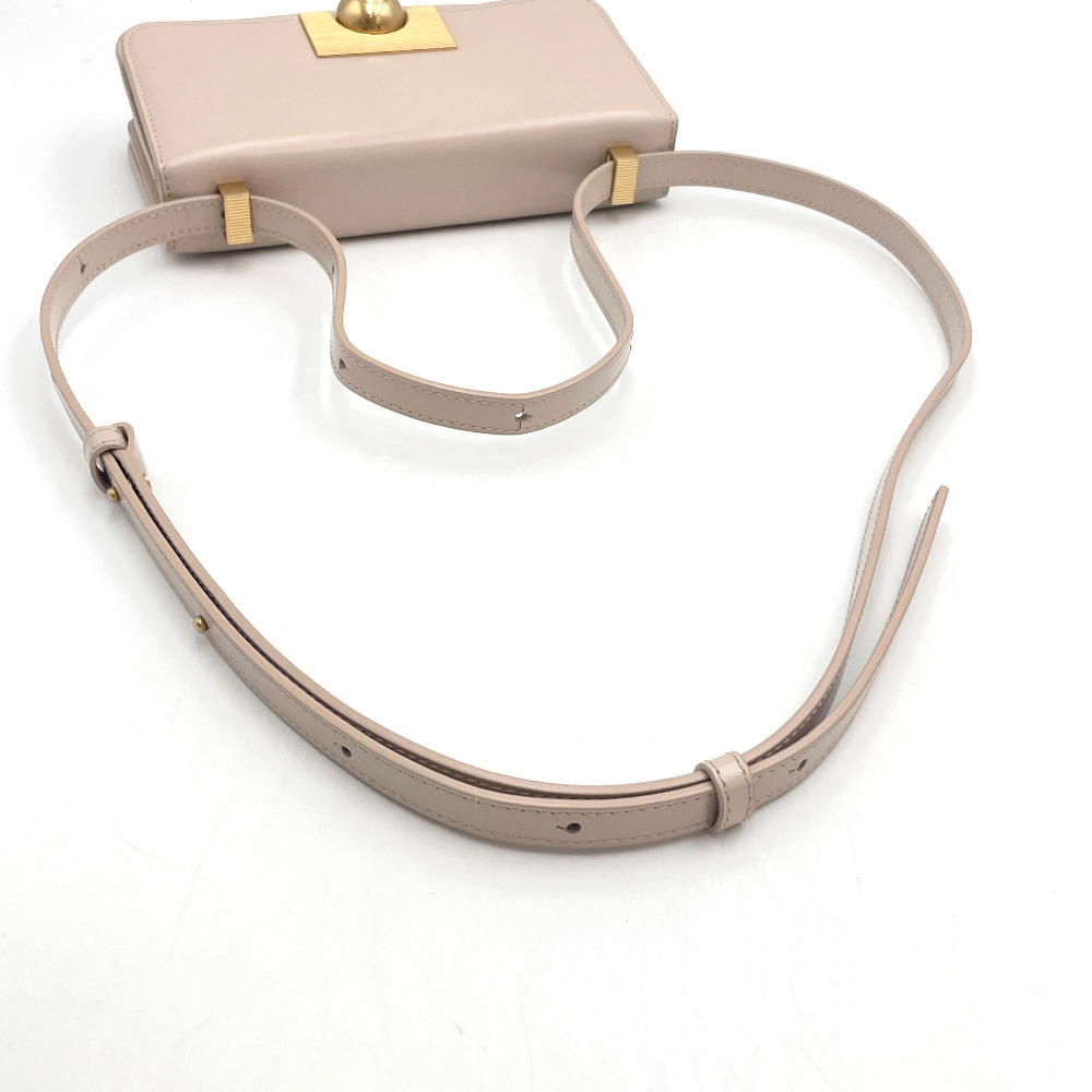 Bottega - Bottega Veneta Beige Pink Classic Lond Bag Mini 587222 (Built-in Chip) - 7