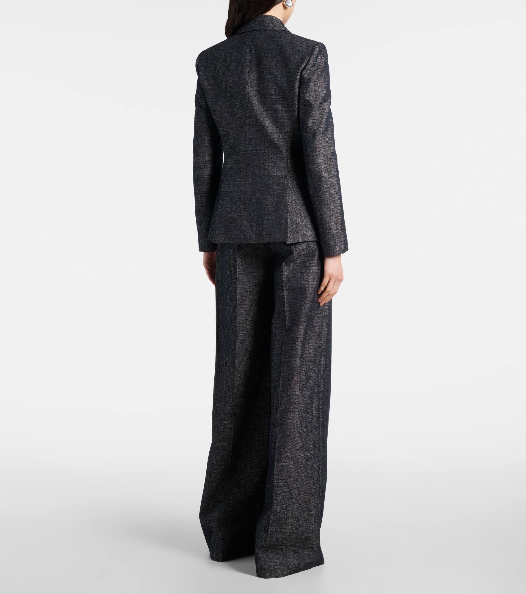 Fenice cotton and silk blazer - 3