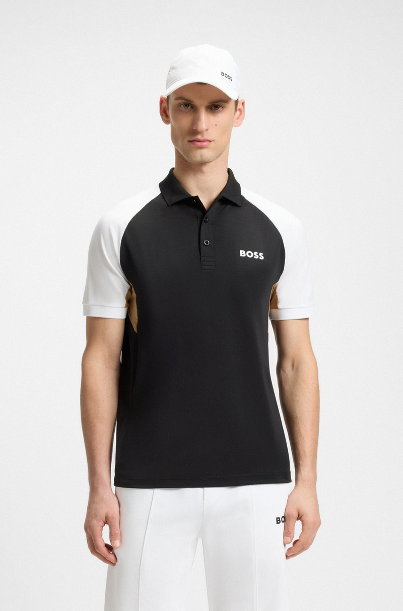 ACTIVE PADDY 컬러 잠금 POLO SHIRT MESH INSERTS 2
