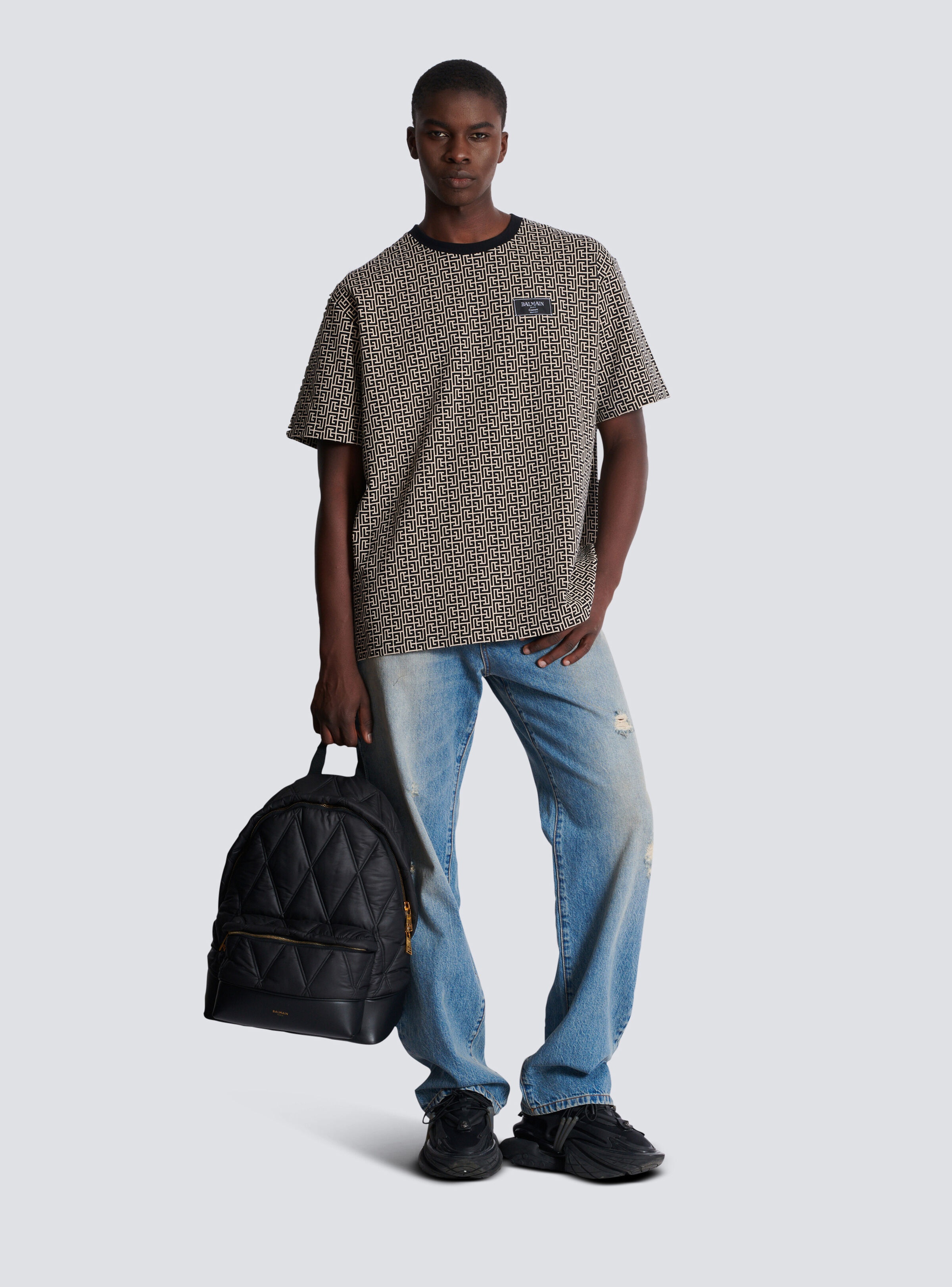 PB Labyrinth jacquard T-shirt - 2