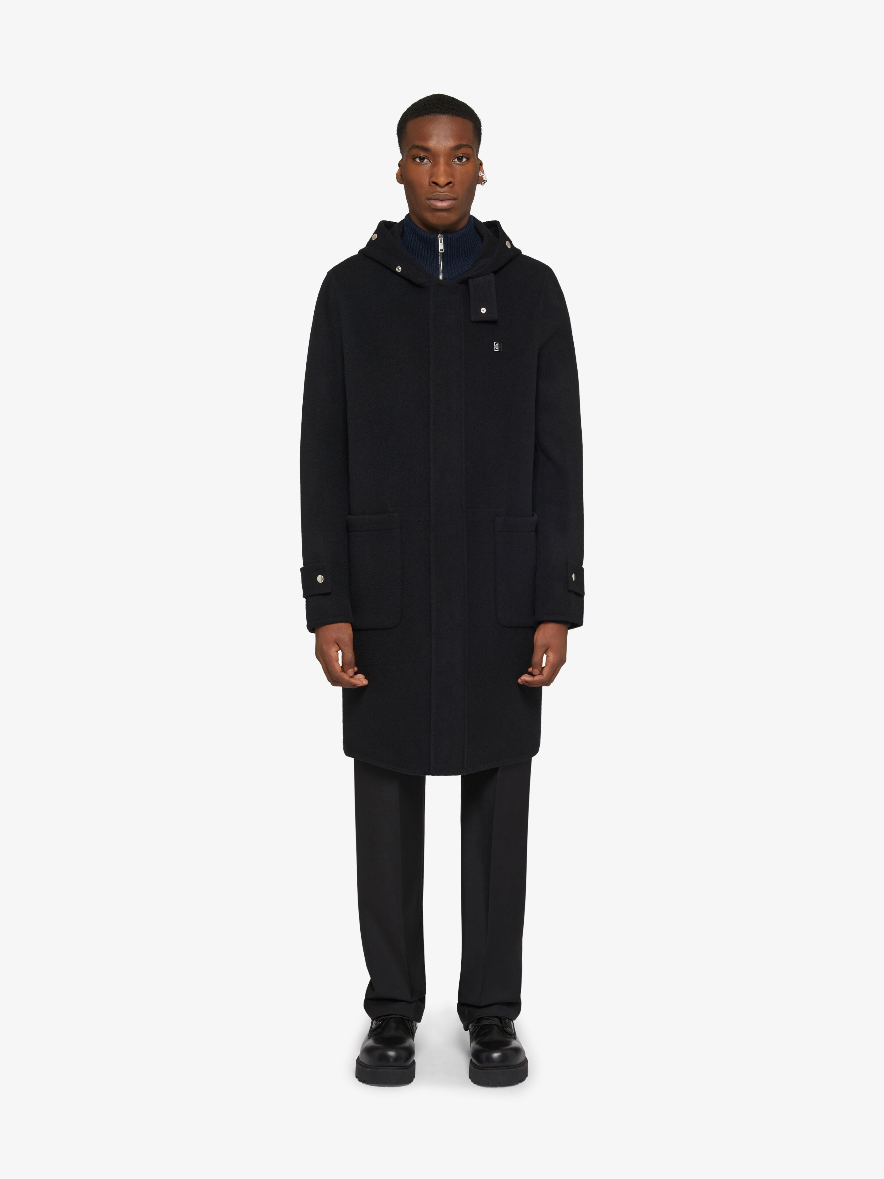 COAT IN DOUBLE FACE WOOL AND CASHMERE - 2