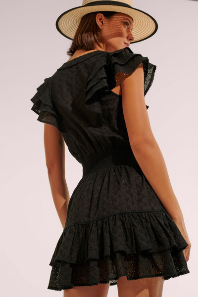 Poupette St Barth Mini Dress Camila - Black outlook