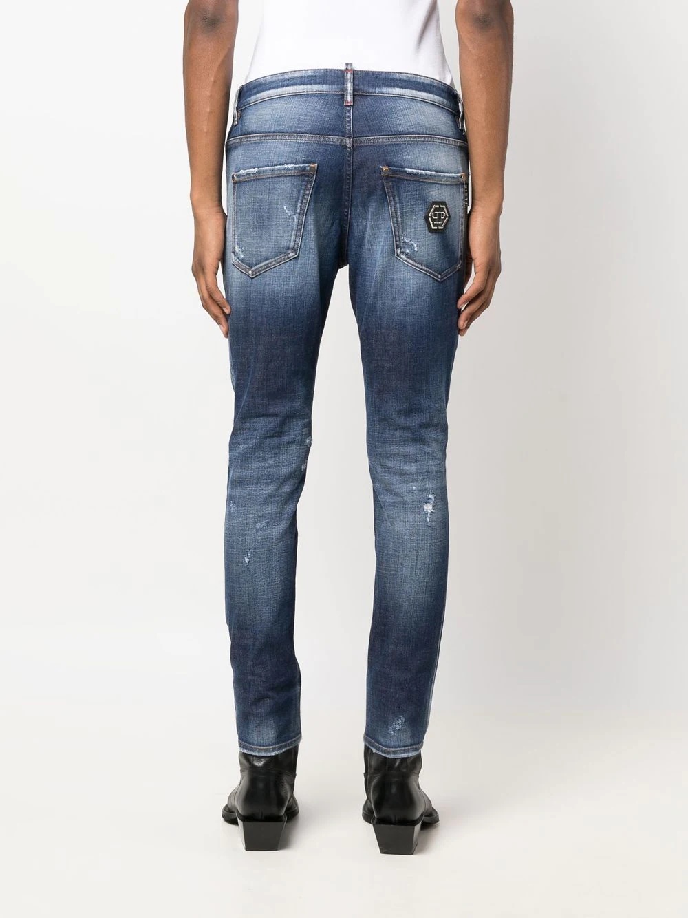 skinny denim jeans - 4