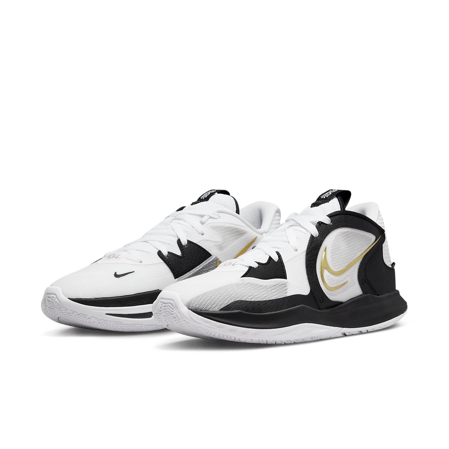Nike Kyrie Low 5 'White Black Metallic Gold' DJ6012-101 - 3