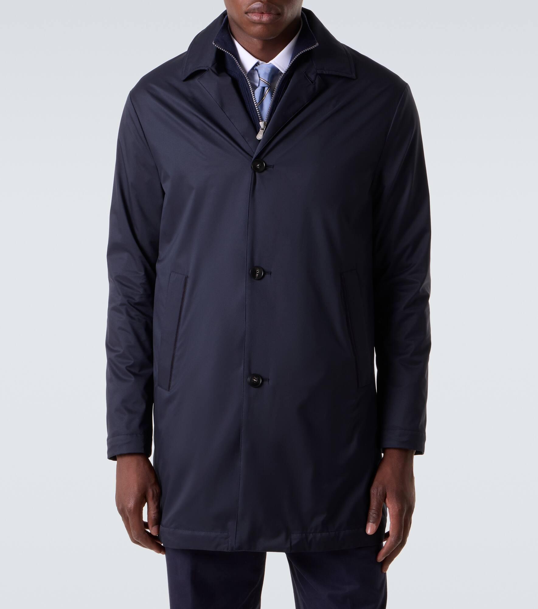 Single-breasted car coat - 3