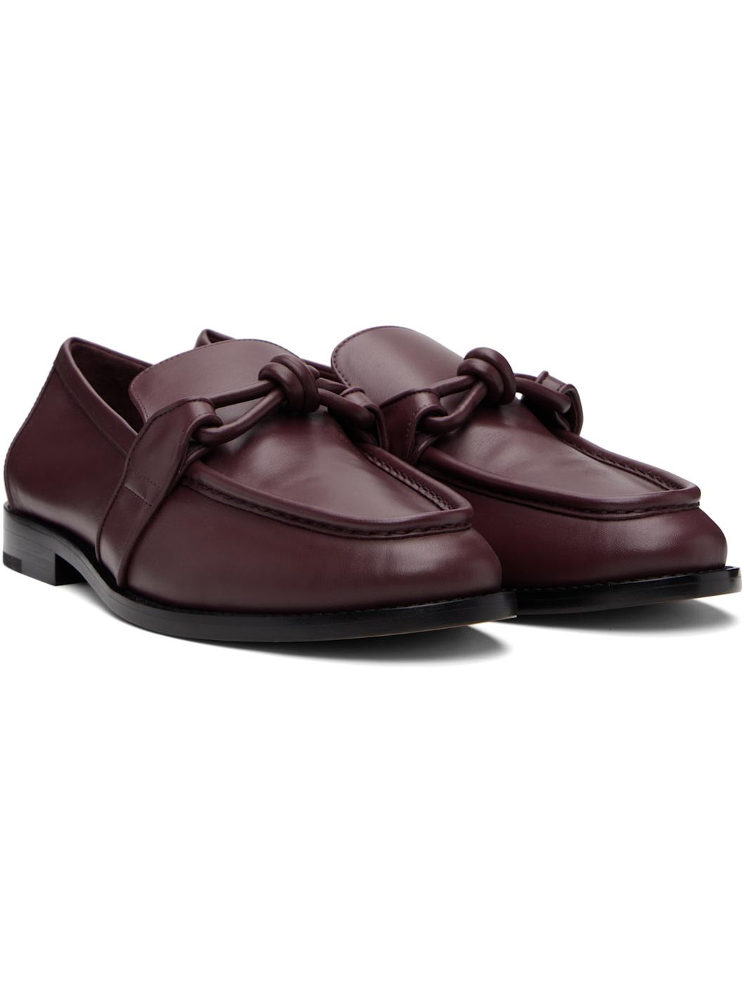 Burgundy Astaire Loafers - 4