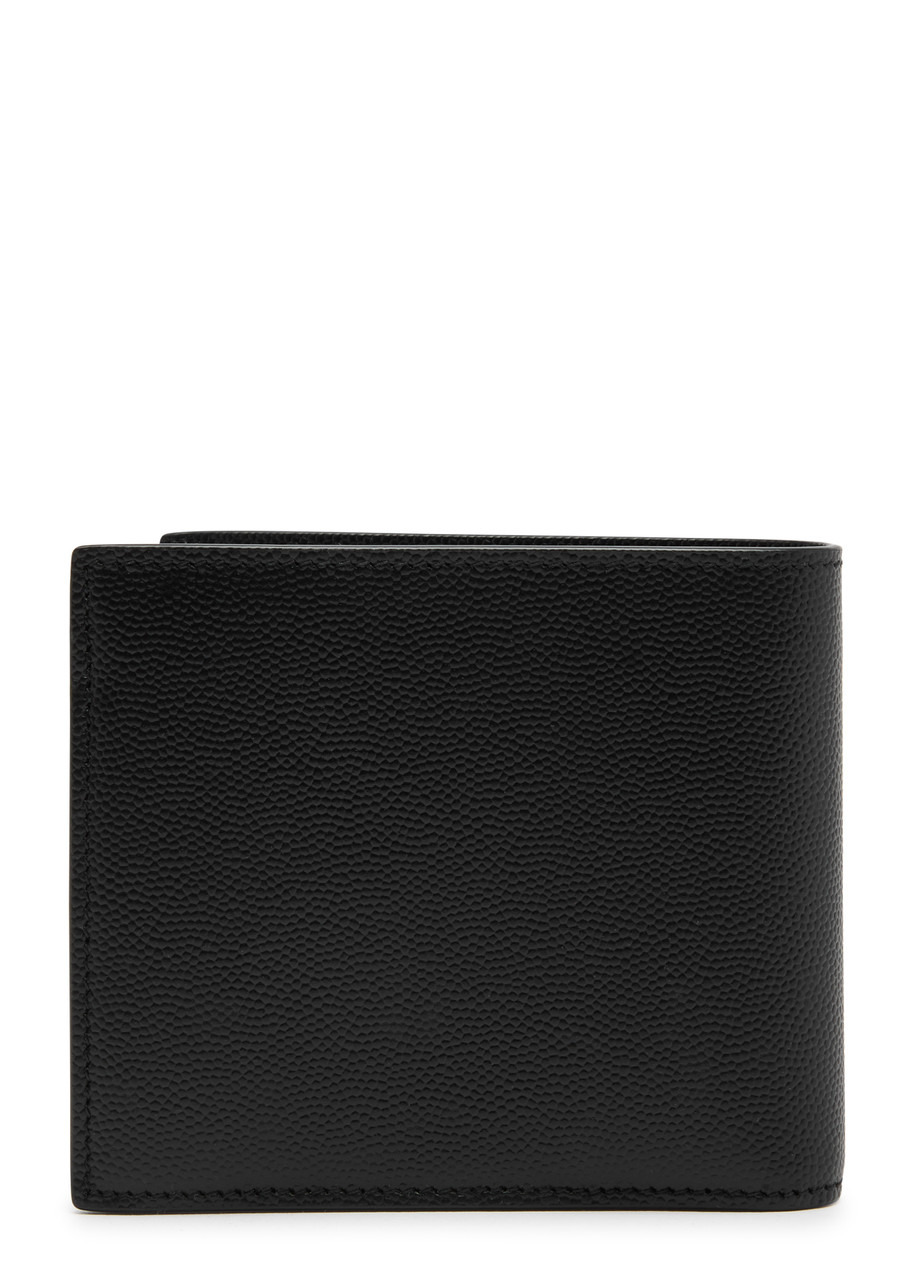 Saint Laurent East/West Pebbled Leather Wallet - 2