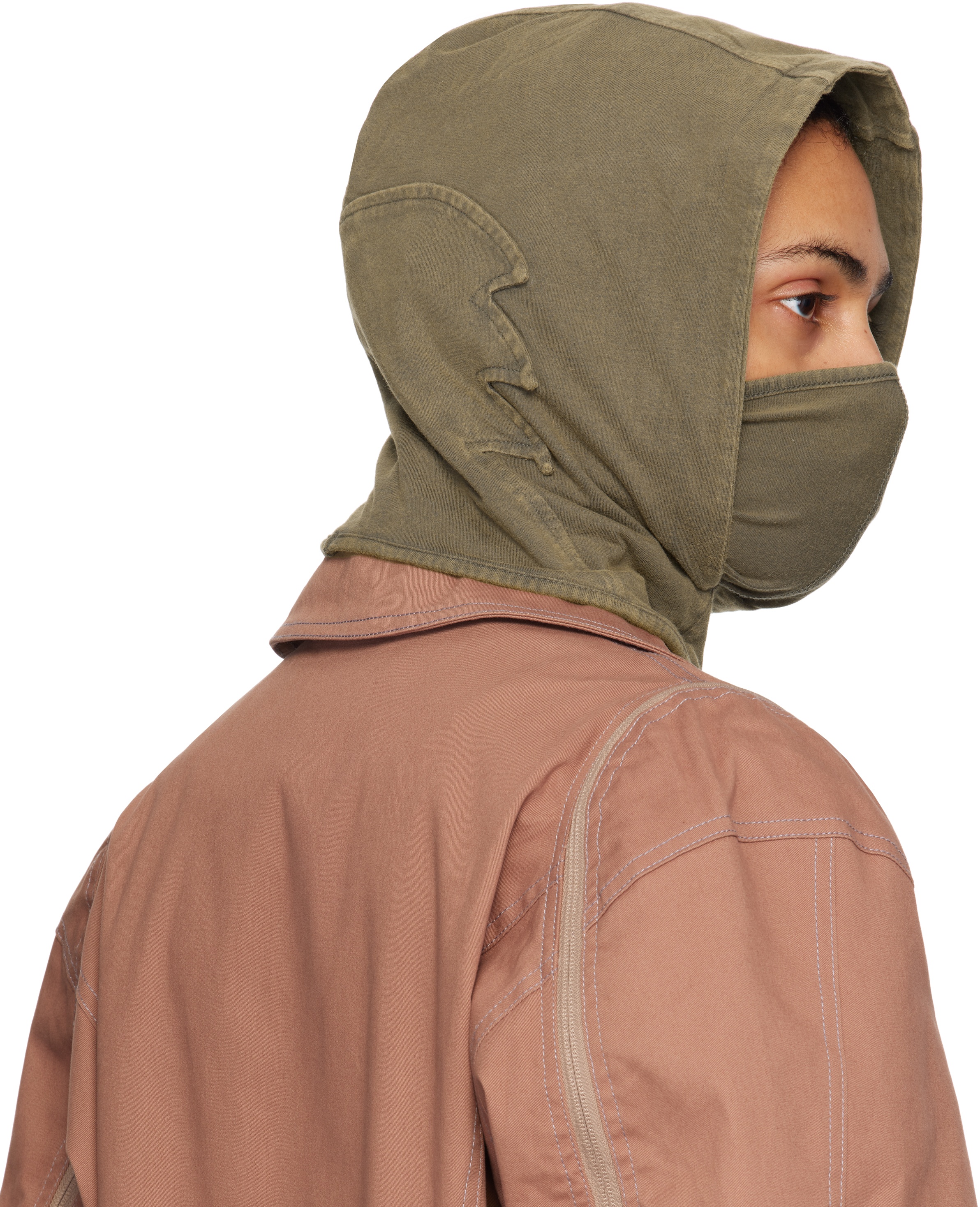 Khaki Fox Lab Edition Fox Balaclava - 3