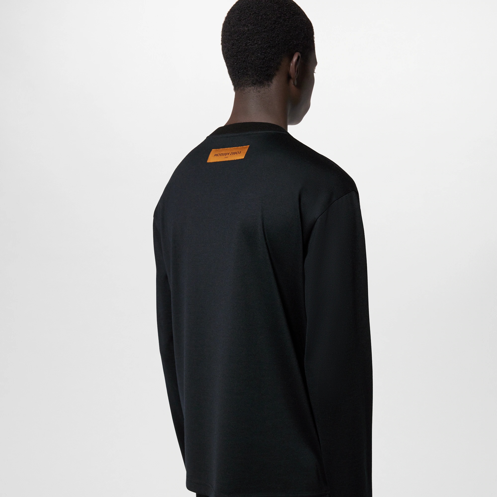 Embellished Long-Sleeved Wool T-Shirt - 5