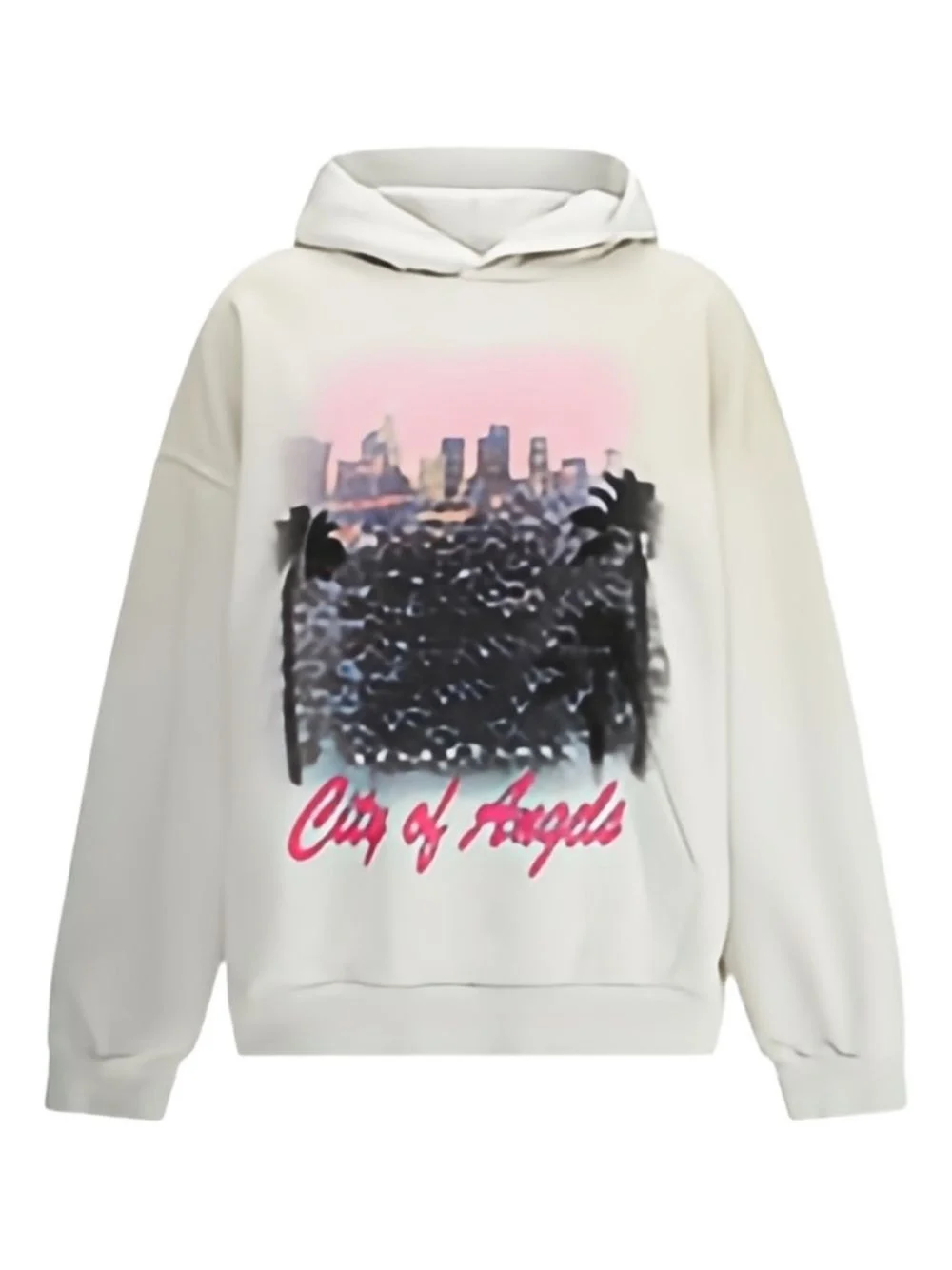 Los Angeles cityscape hoodie - 1