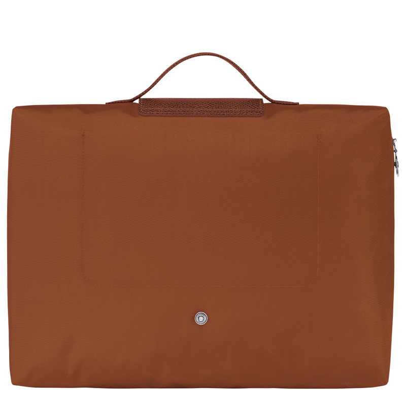 Le Pliage Green S Briefcase Cognac - Recycled canvas 4
