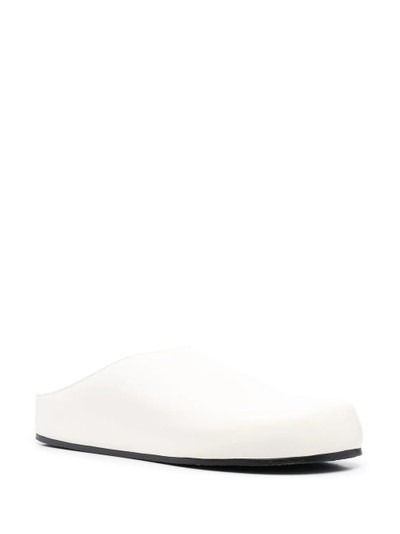 Studio Nicholson round-toe leather slippers outlook