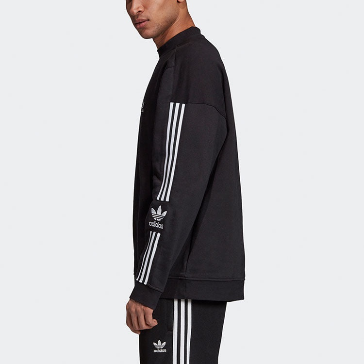 adidas originals Lock Up 3-stripes Sweatshirt Men Black ED6121 - 5