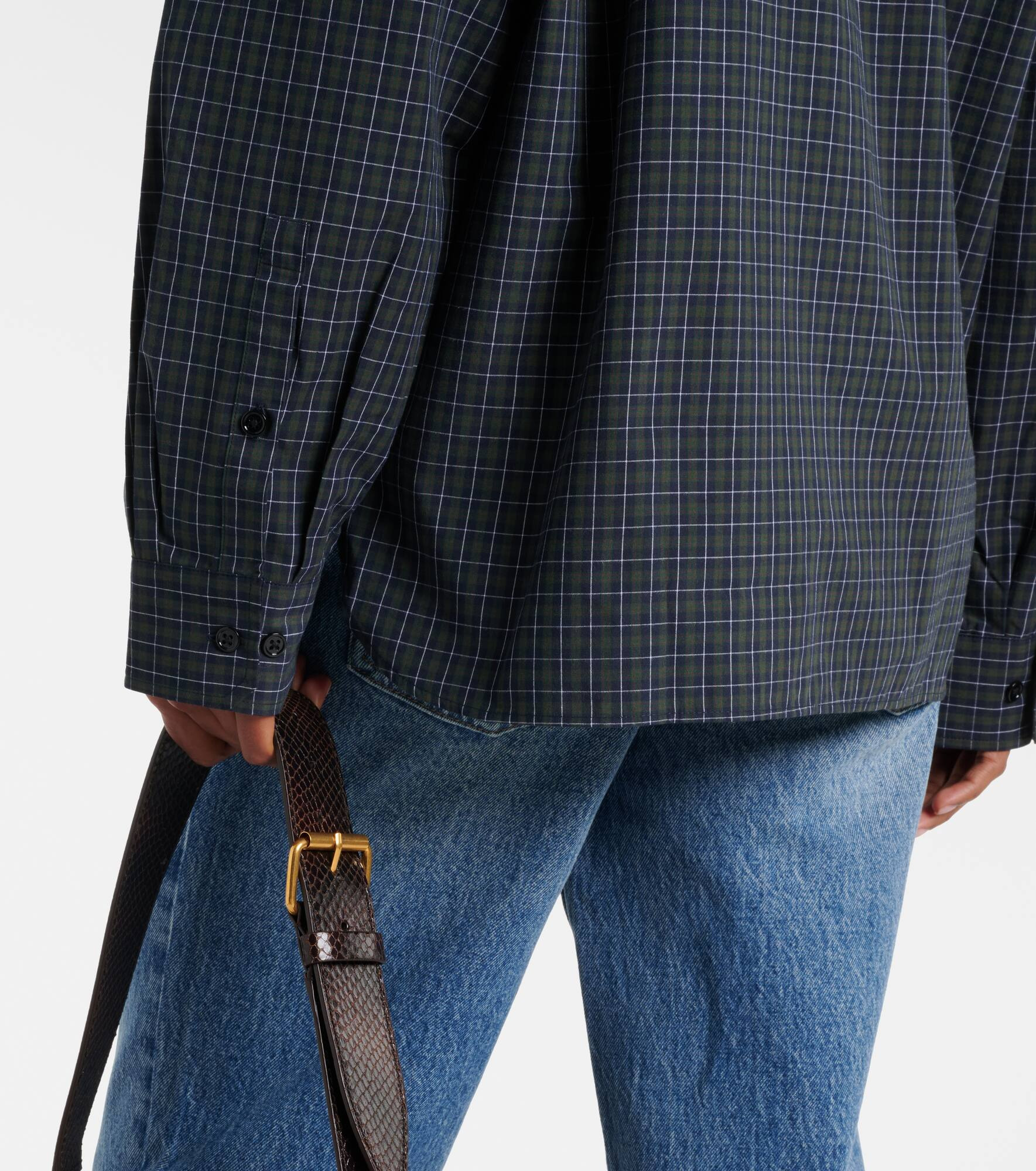 Hylan checked cotton shirt - 5