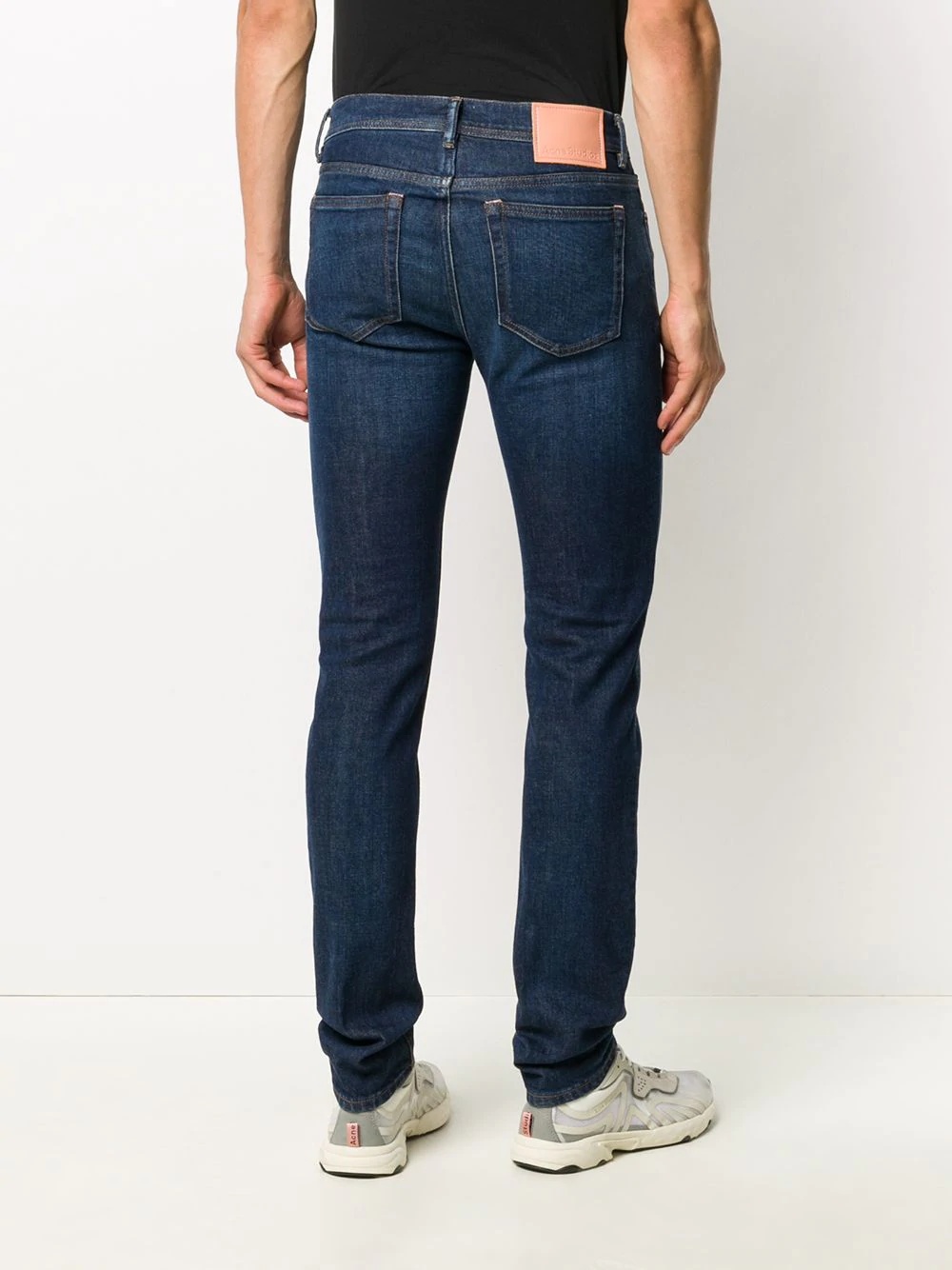 logo-patch skinny jeans - 4