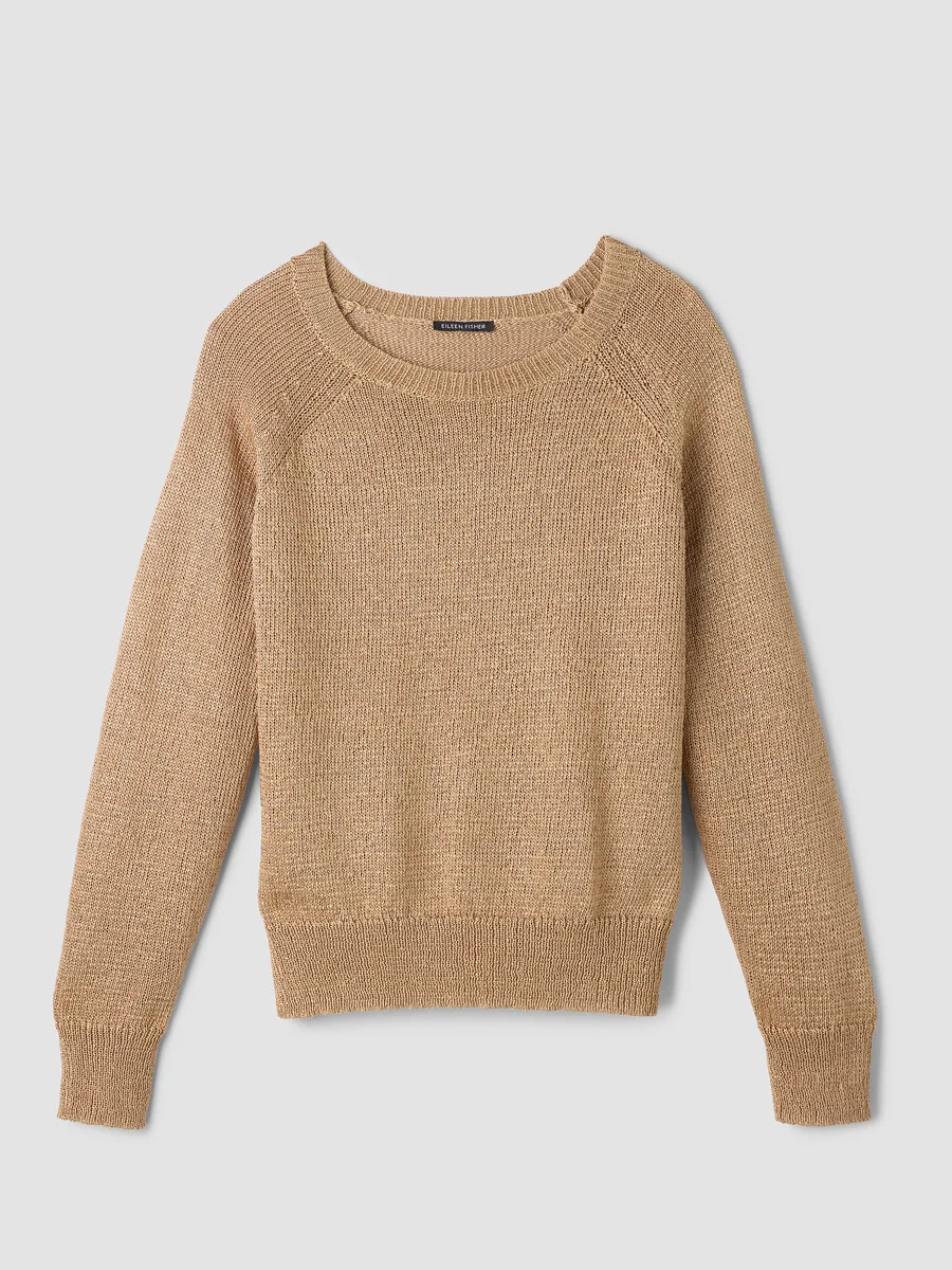 Sleek Viscose Wedge Sweater - 1
