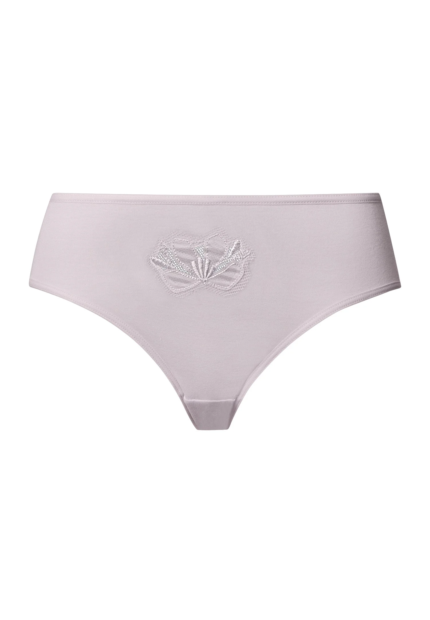 Kalea Floral Embroidered High Cut Brief - 1