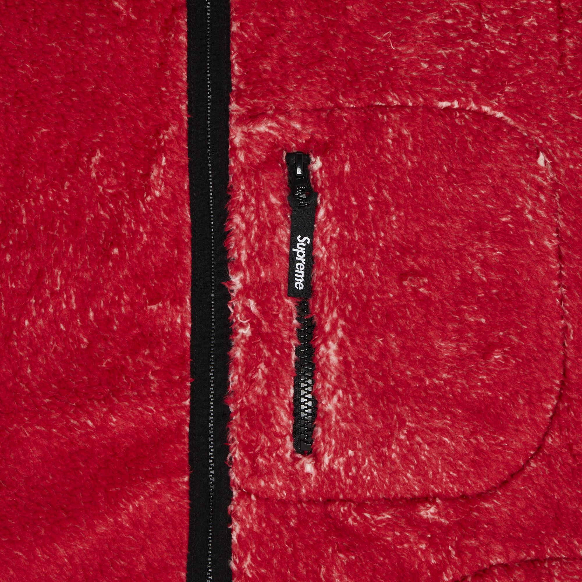 Supreme Kate Moss Fleece Jacket 'Red' - 3