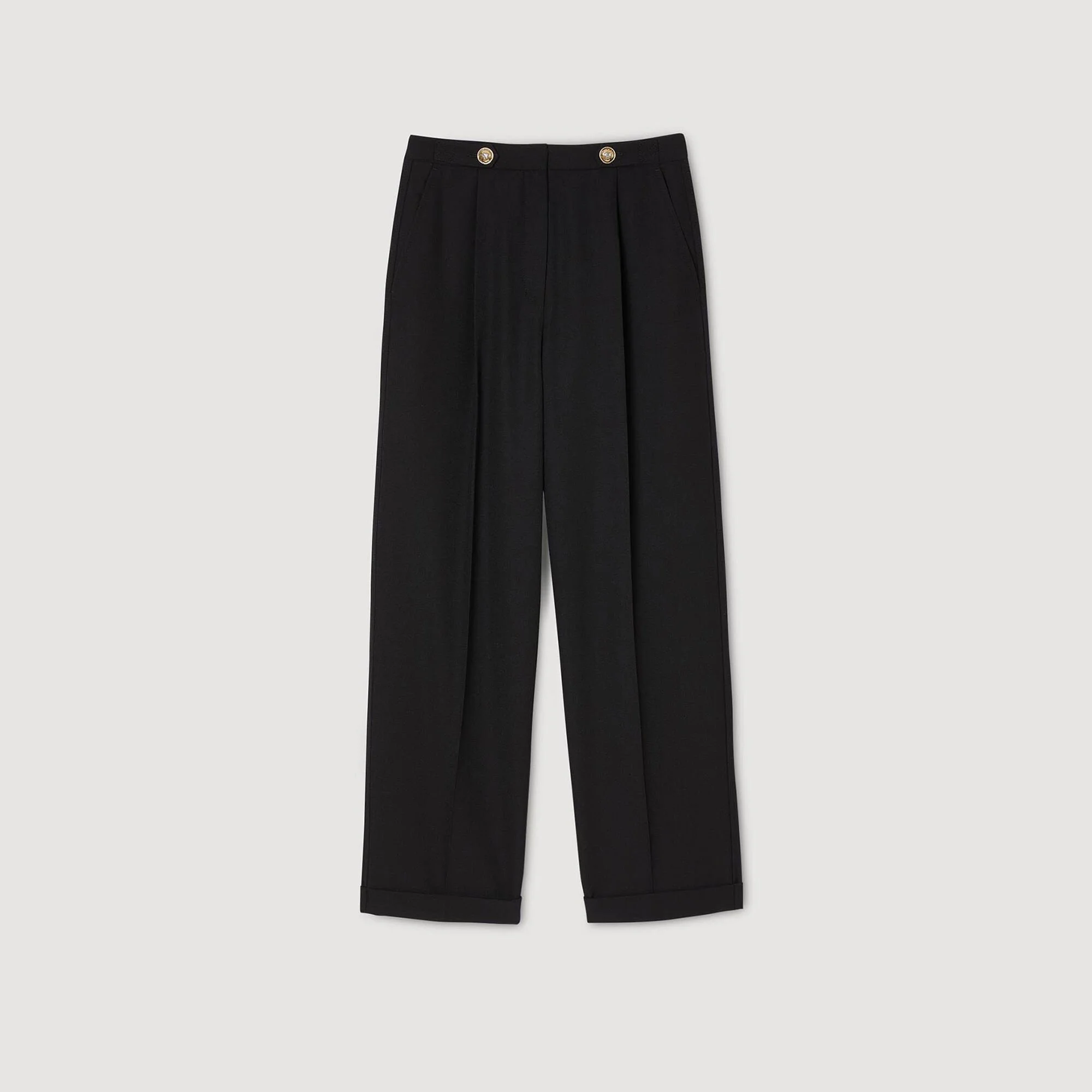 STRAIGHT-LEG TROUSERS - 1