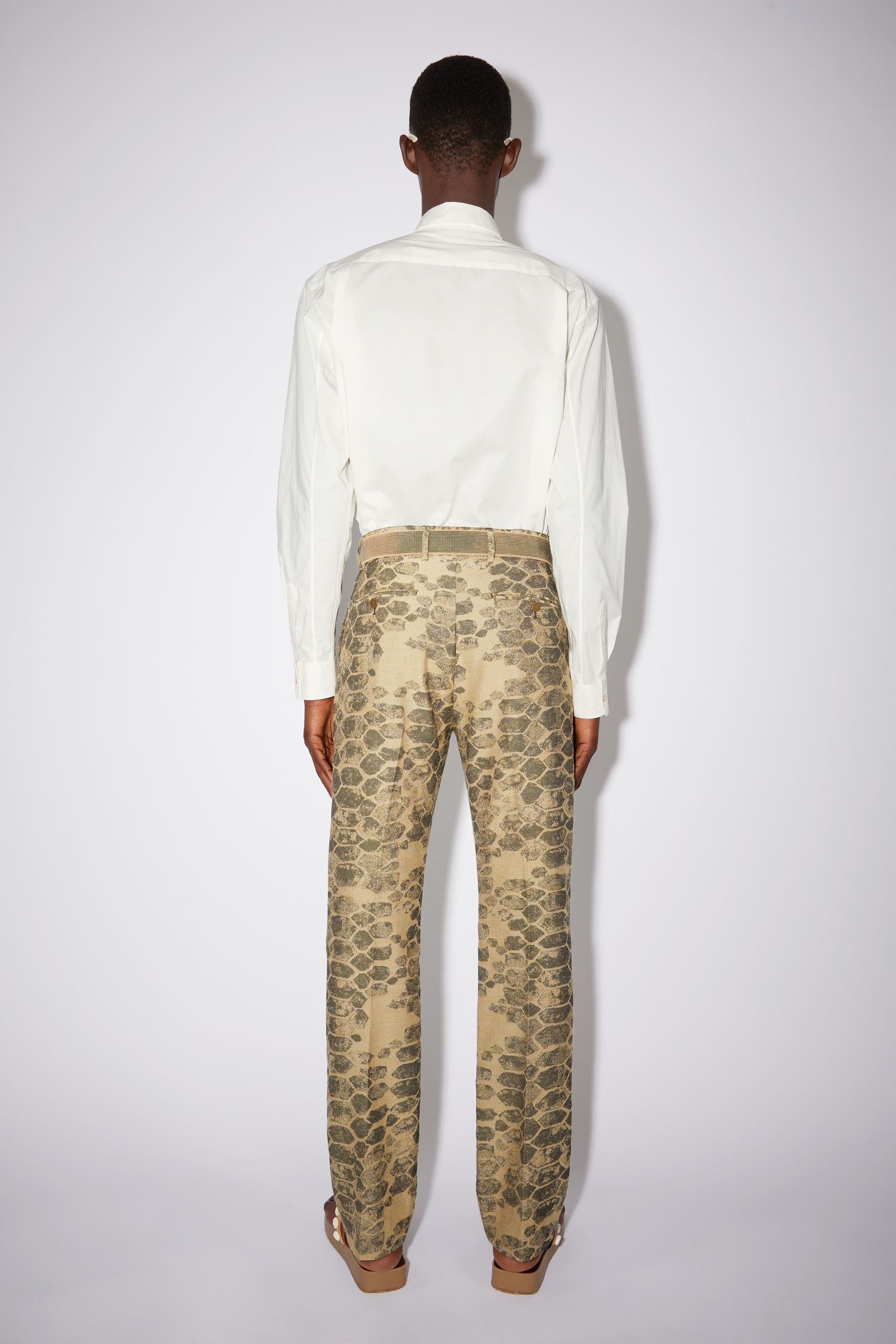 Tailored trousers - Brown - 3