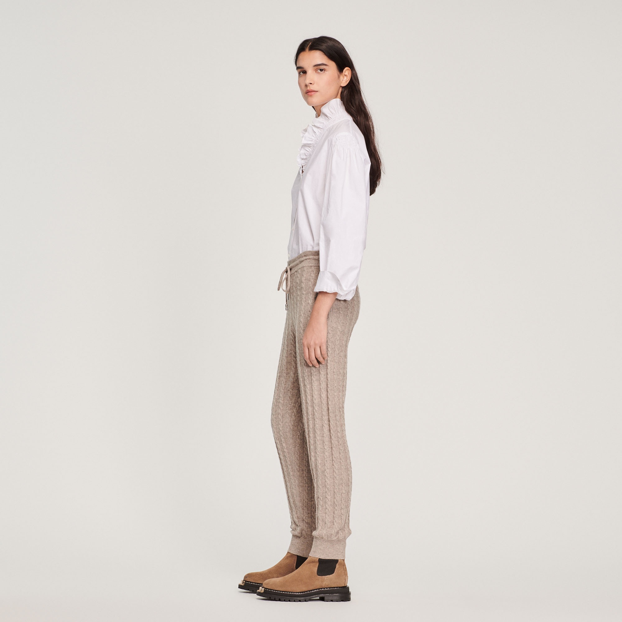 Knitted jogging bottoms - 7