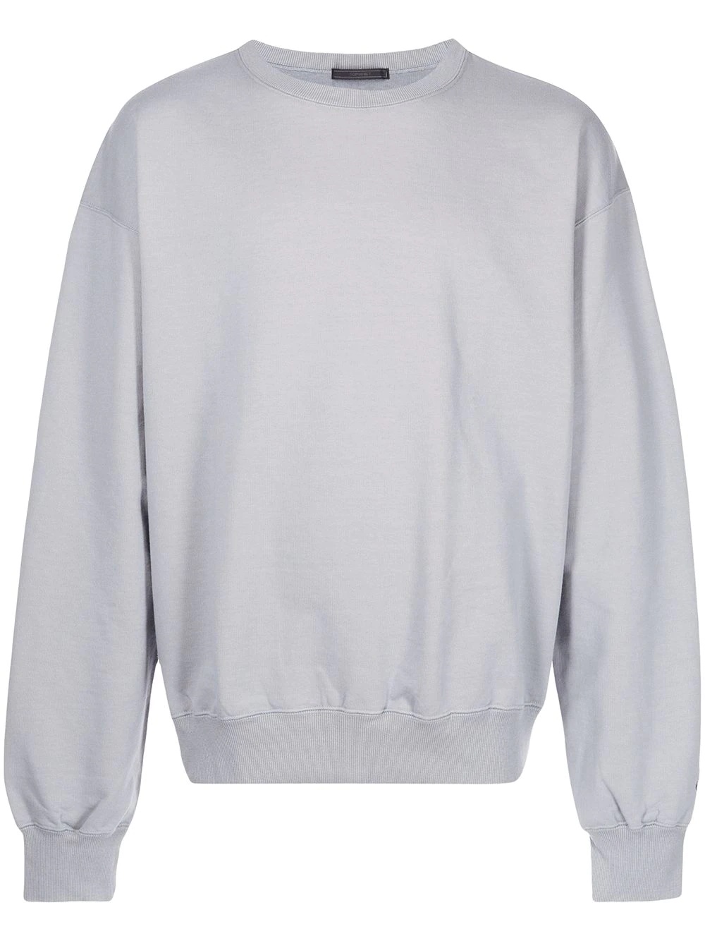 relaxed crew neck swetshirt - 1