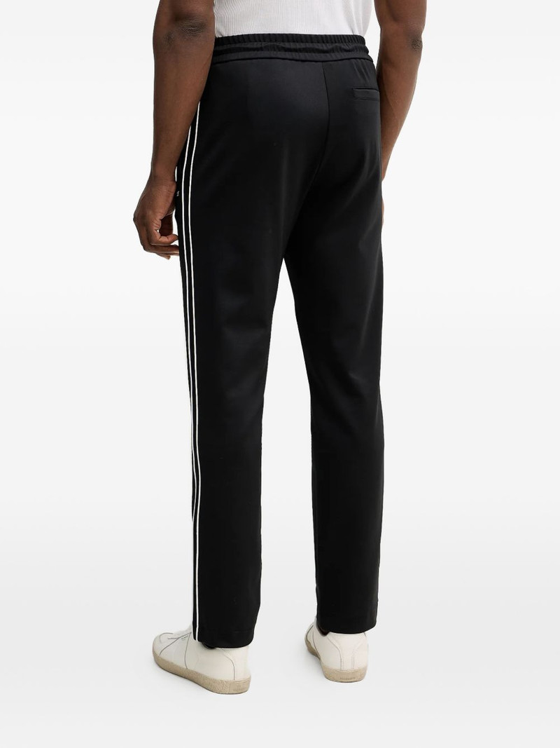 drawstring-fastening stripe-detail track pants 3