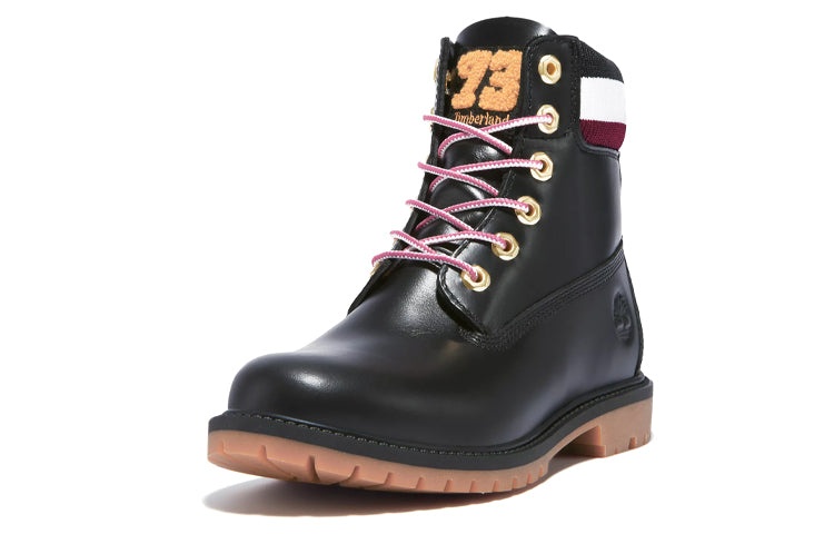 (WMNS) Timberland 6 inch Heritage Premium Waterproof Boots 'Black' A2G9S015 - 3