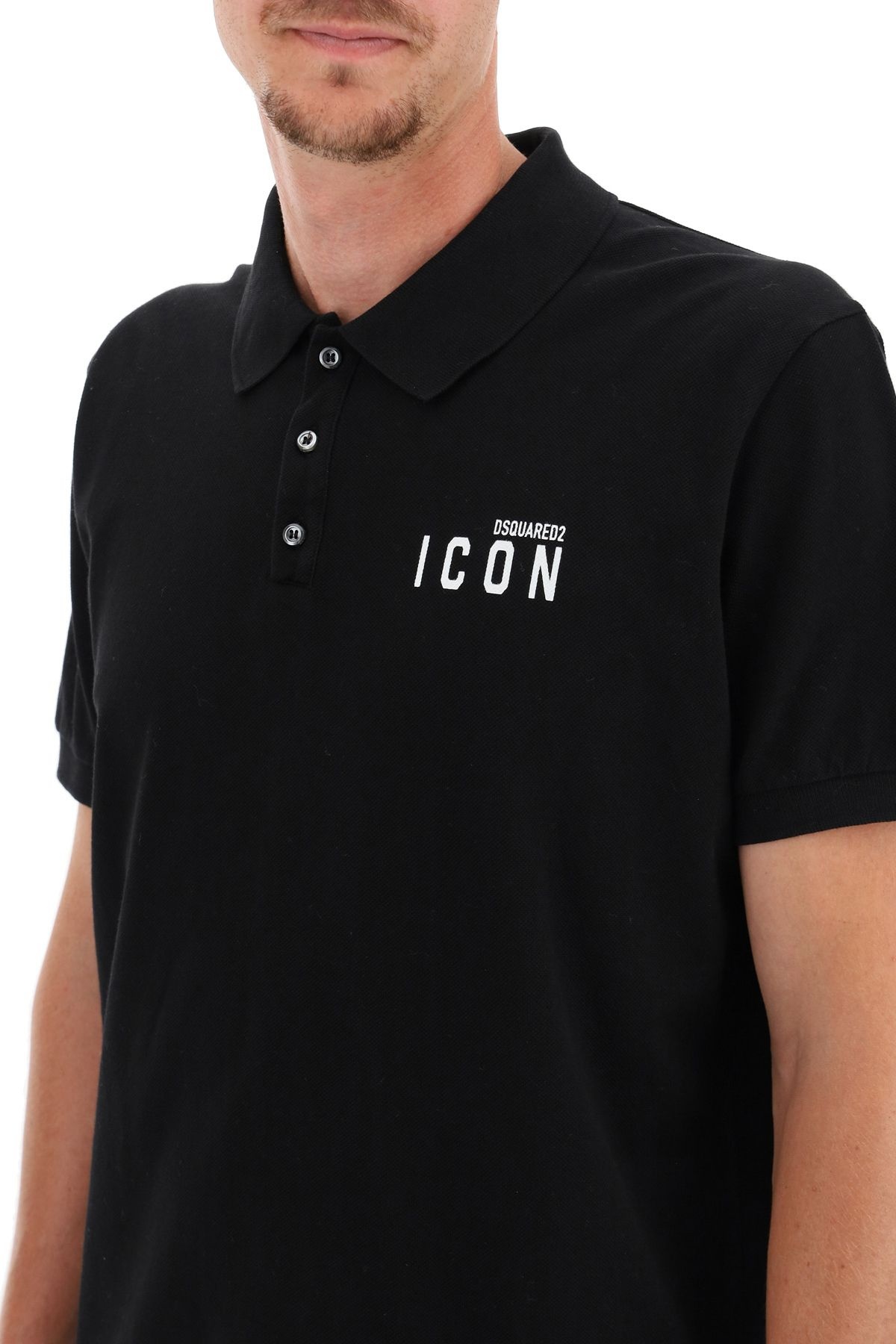 POLO SHIRT WITH LOGO PRINT - 5