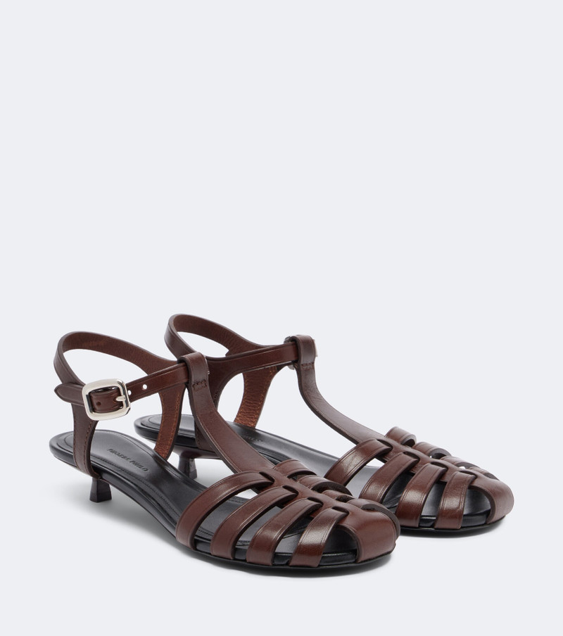 Leather fisherman sandals 1