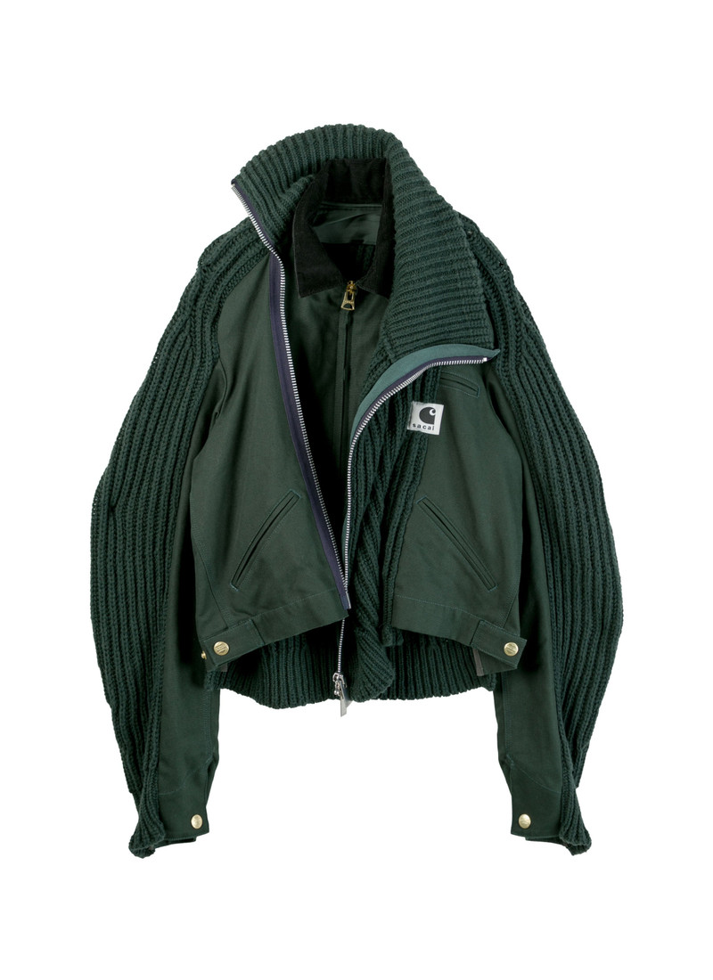 Carhartt WIP Duck x Wool Knit Blouson 1