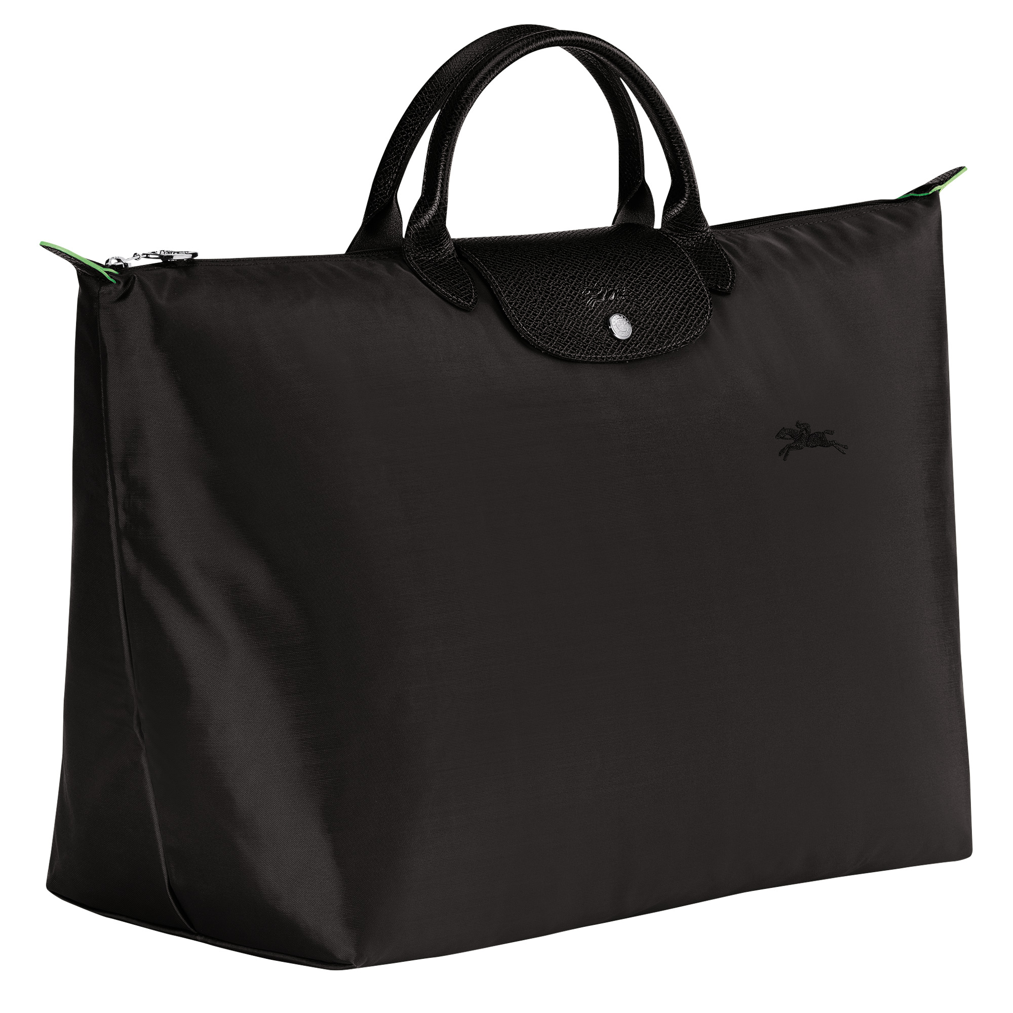 Le Pliage Green S Travel bag Black - Recycled canvas - 3
