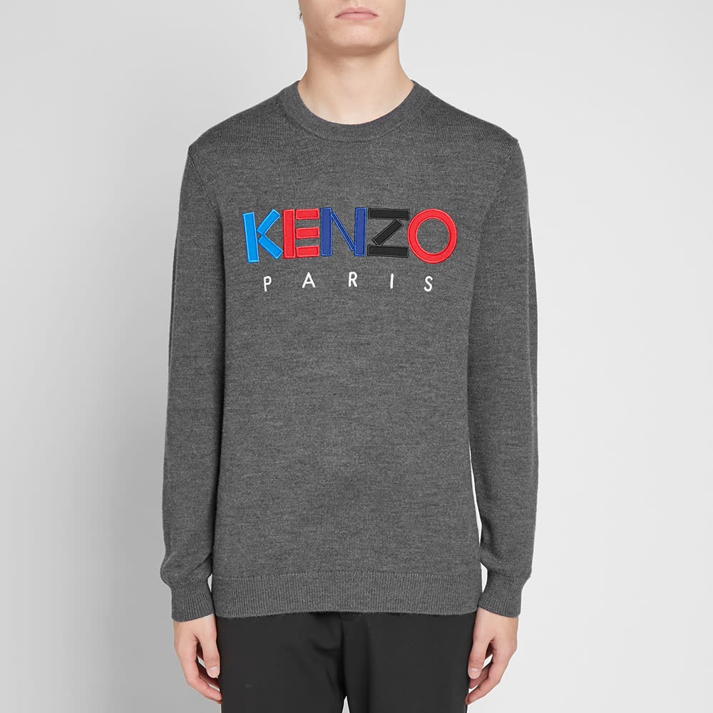 Kenzo Colour Paris Logo Knit - 3