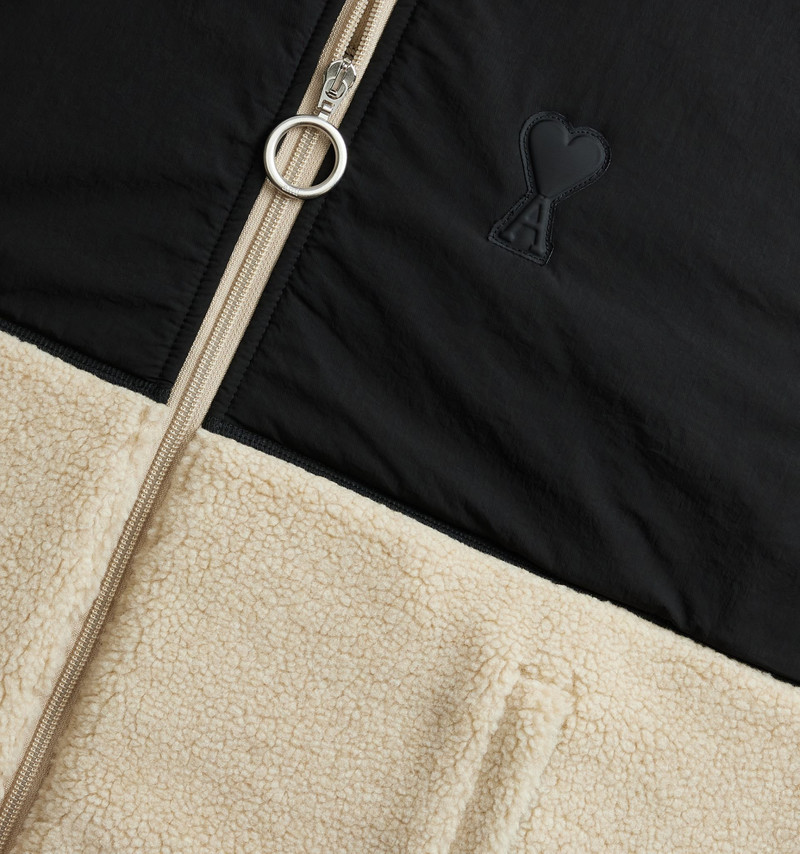 Ami De Cœur Sherpa Zipped Jacket 3