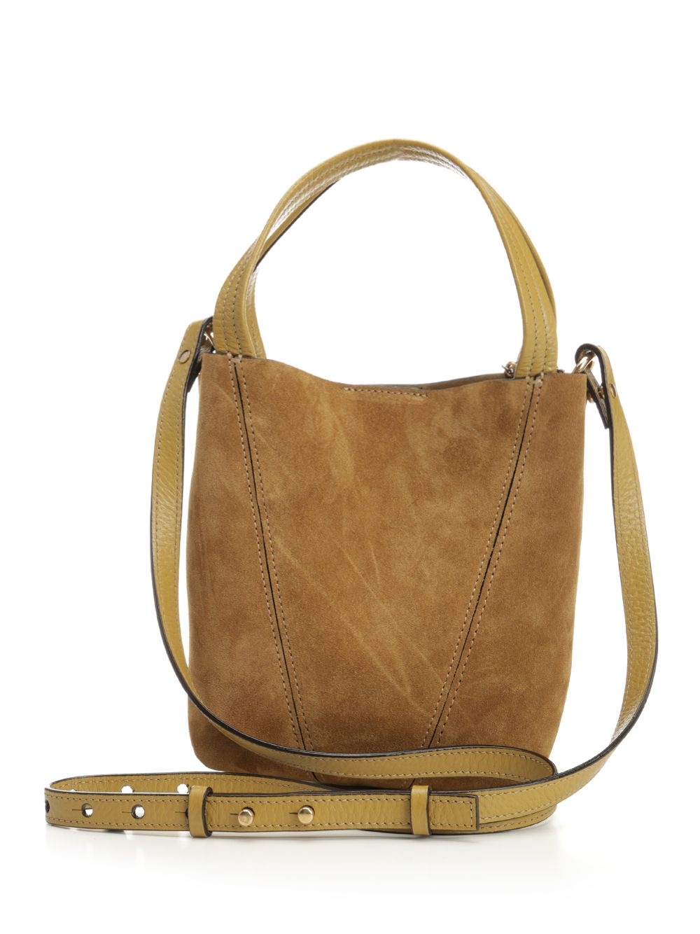 S812 - Chloe Spin Handbags Brown - 3