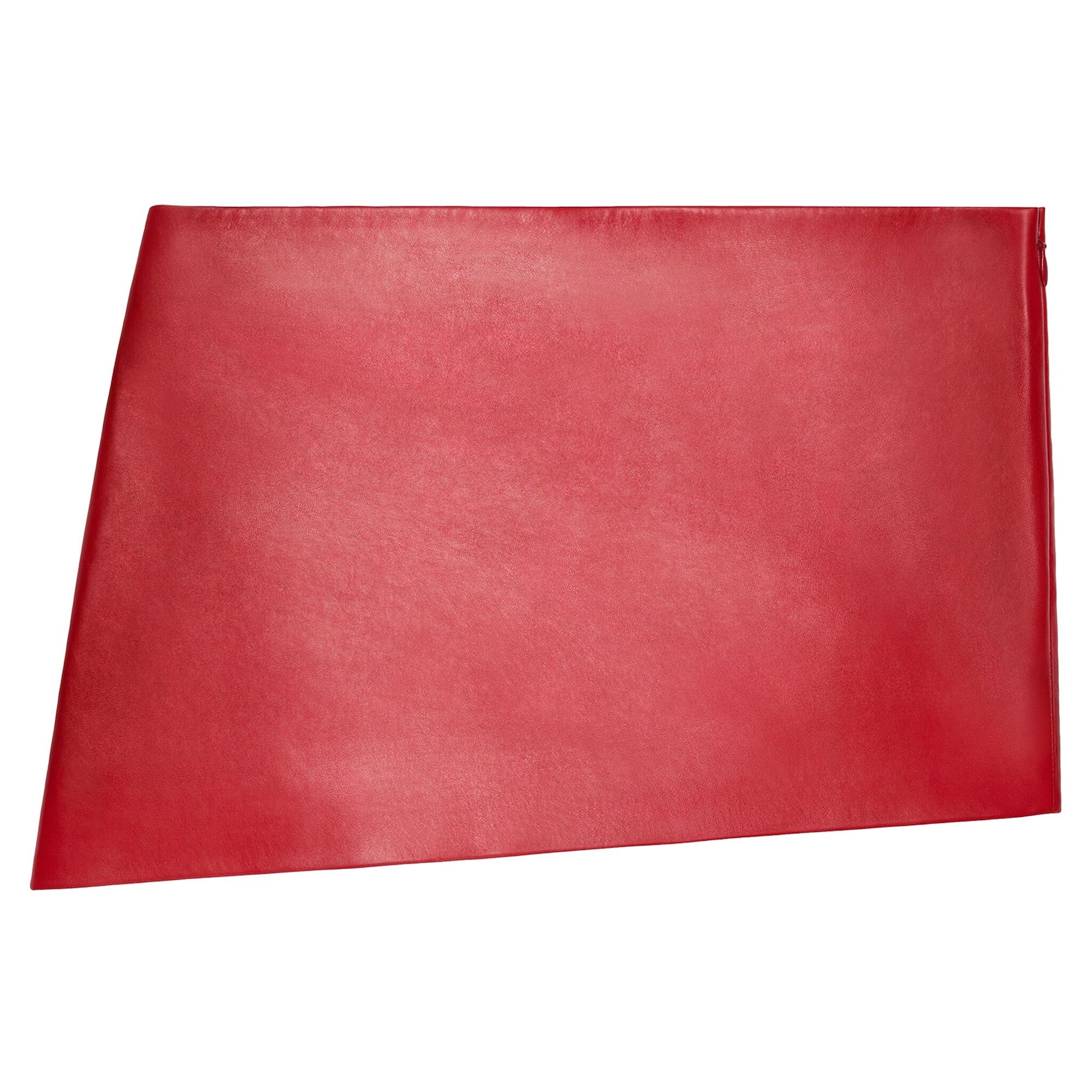 Givenchy Asymetric Mini Skirt 'Red' - 1
