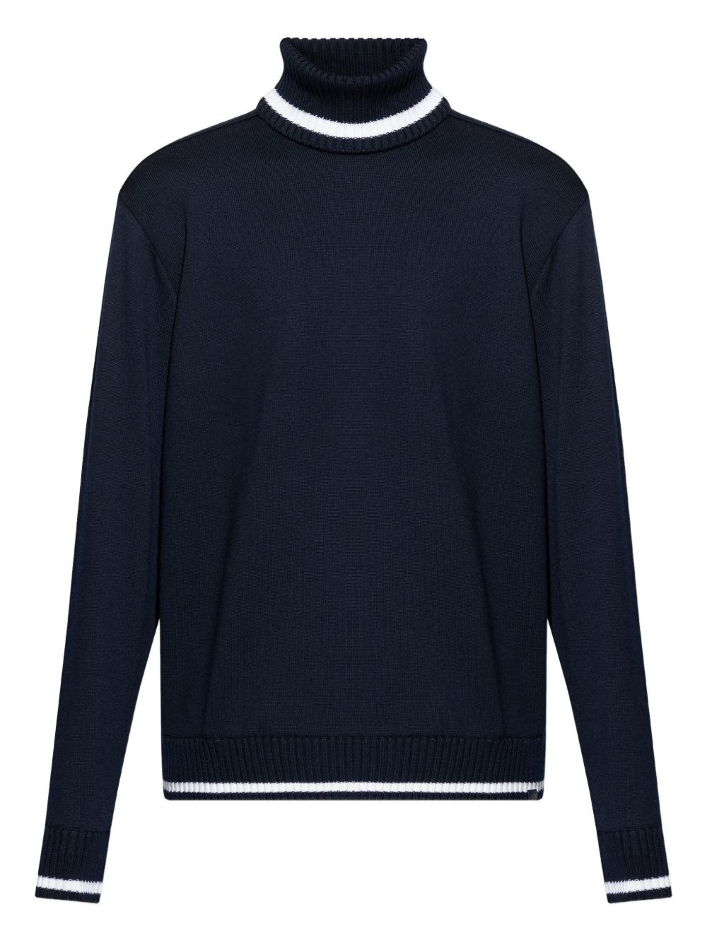 turtleneck wool sweater - 1