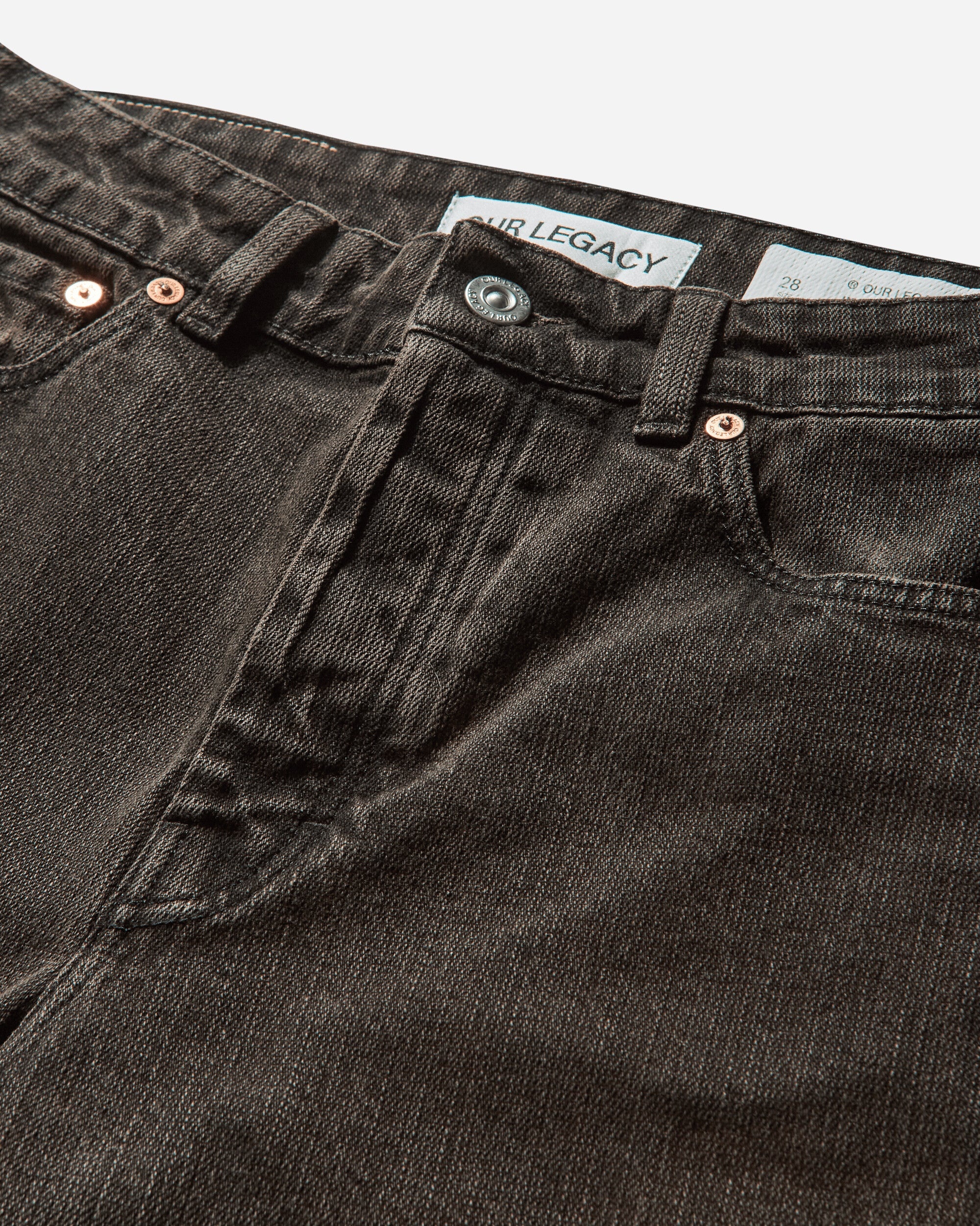 Women's Linear Cut Jeans Kamari Black - 4