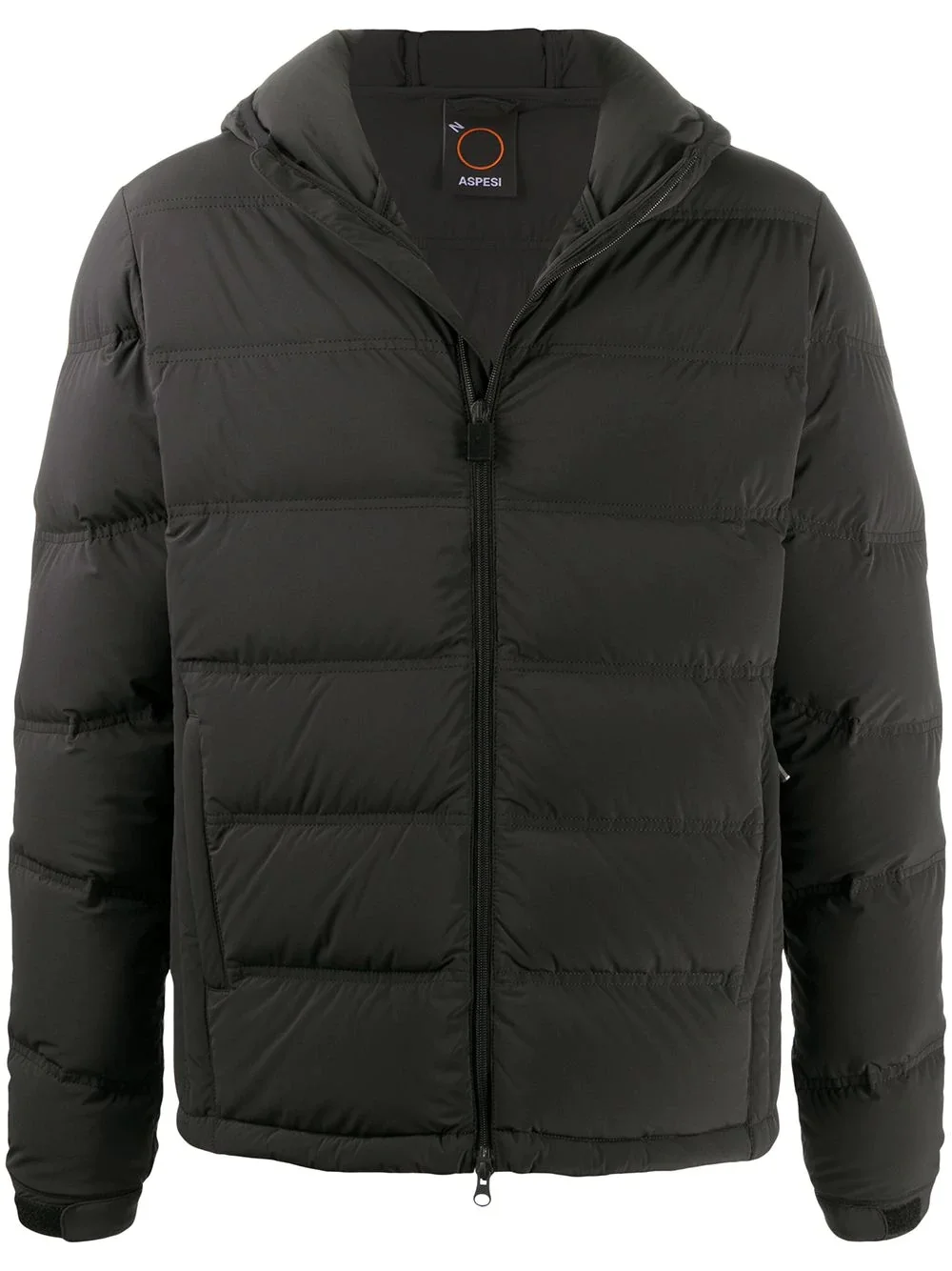 zipped padded jacket - 1