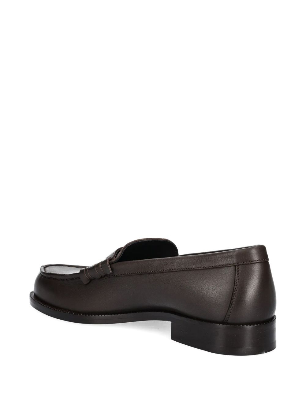 penny leather loafers - 4