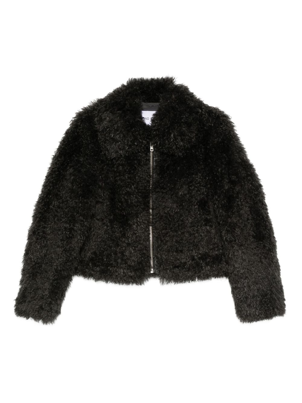 faux-shearling jacket - 1
