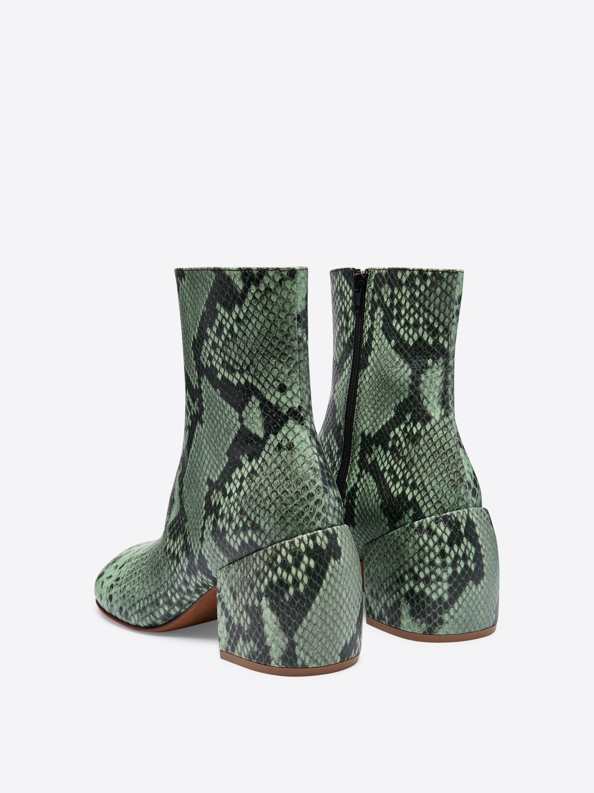 SNAKEPRINT BOOTS - 4