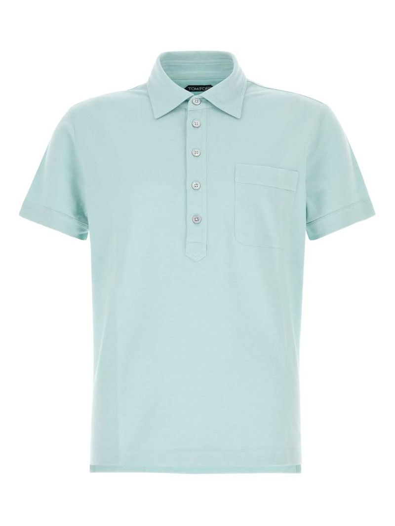 button-placket polo shirt 1
