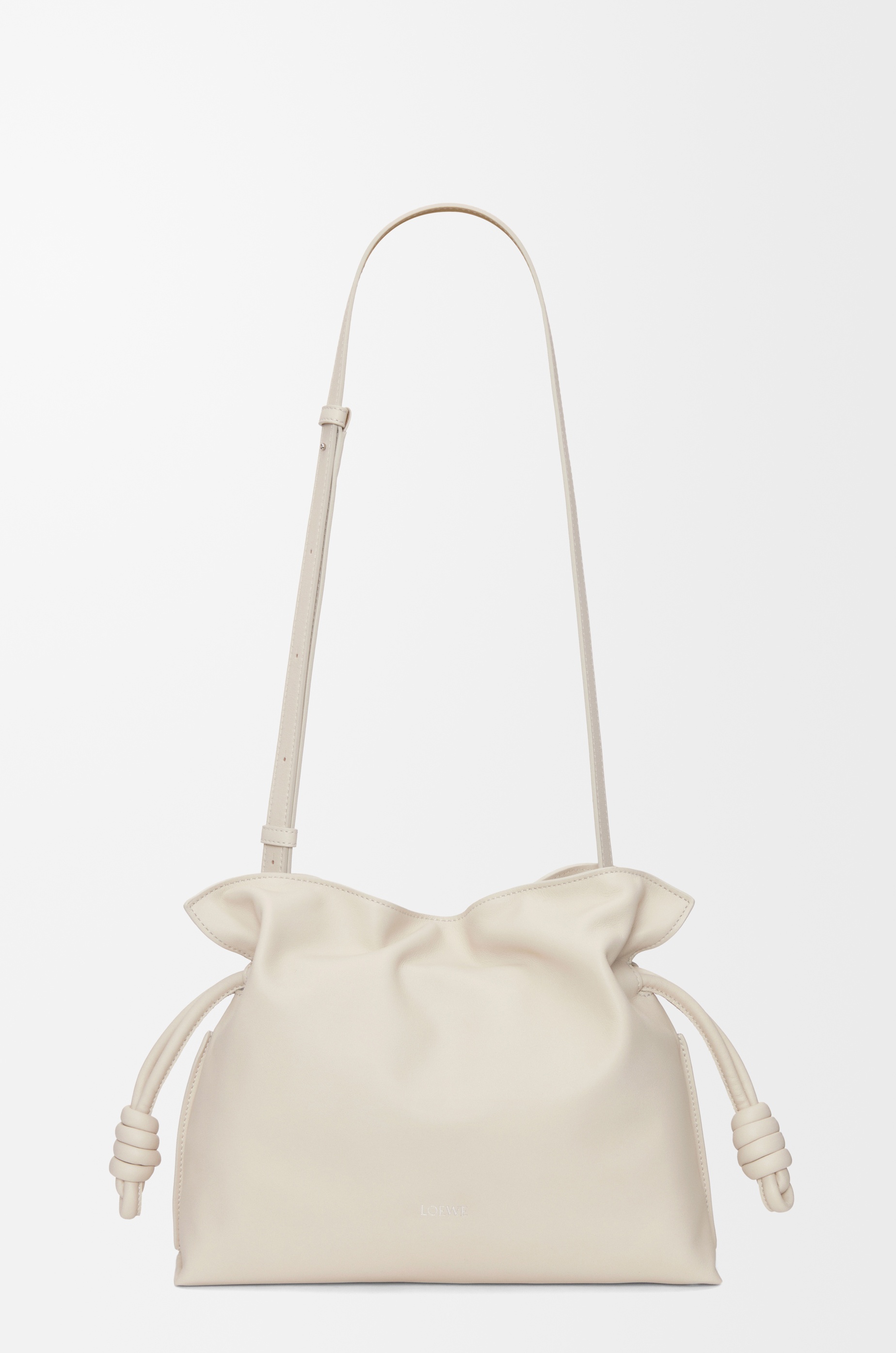 Medium Flamenco clutch in nappa calfskin - 7